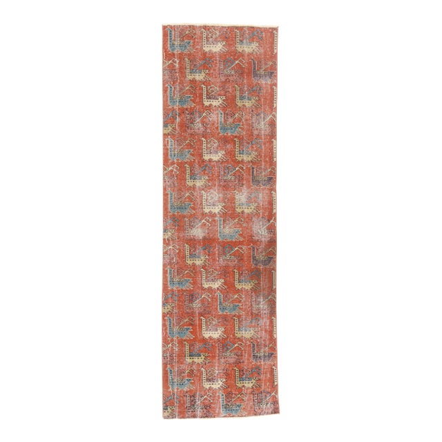 Zeki Muren Vintage Turkish Sivas Rug, 02'04 X 07'09 For Sale