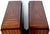 Art Deco Zebrawood Pedestals, Late 20th Century, Sculptural Pair For Sale - Image 9 of 16