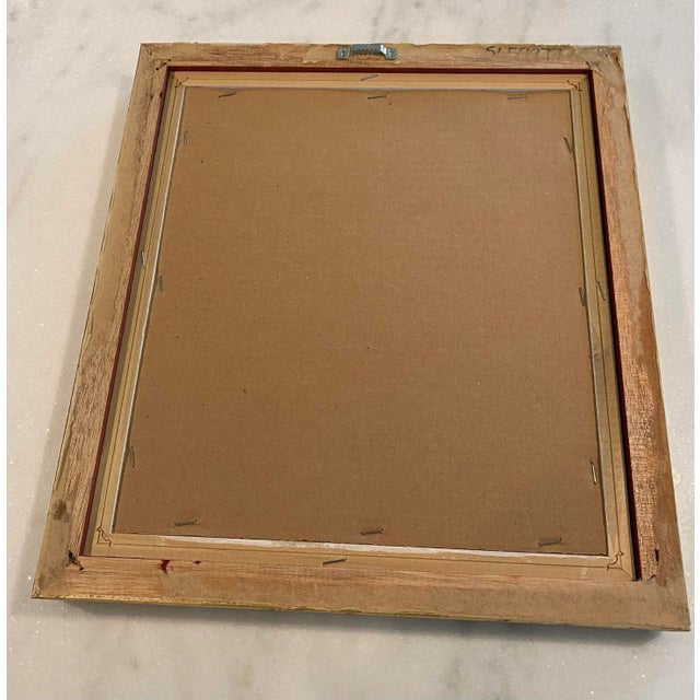 Late 20th Century Painting of Children at the Beach by Dan McCaw For Sale - Image 11 of 12