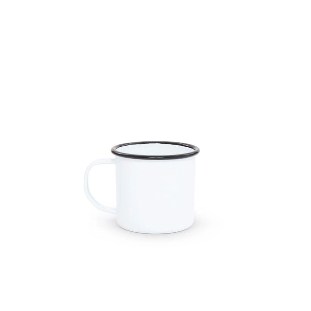 Our 12 oz enamel mug is an absolute classic. Available in over 20 colors and patterns we guarantee you’ll find a favorite....