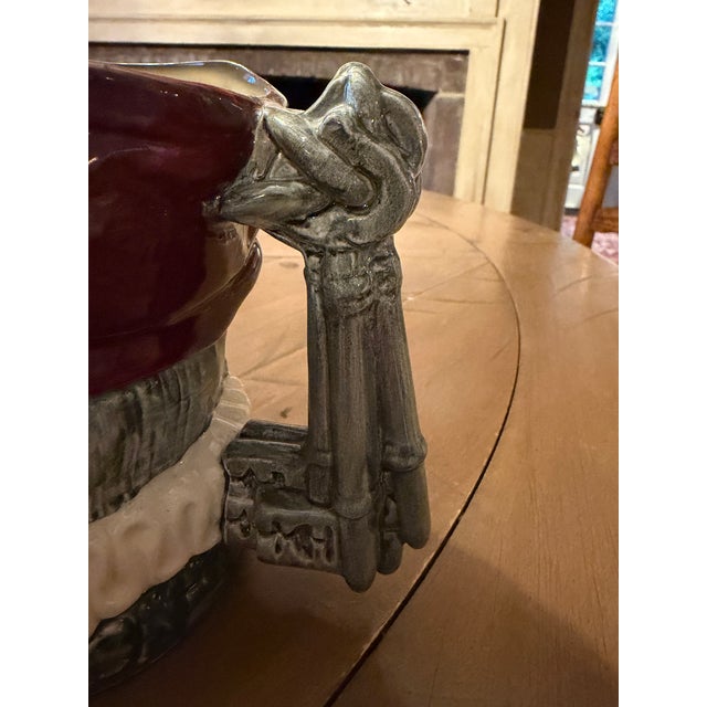 Vintage Royal Doulton “Simon the Cellarer” Large Character Jug For Sale In New York - Image 6 of 11