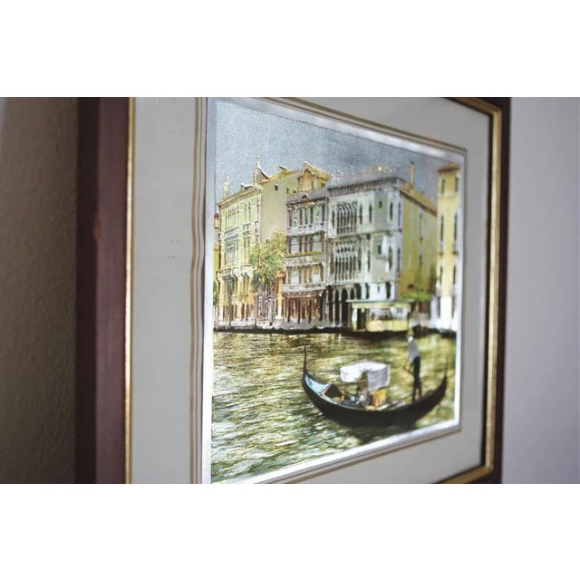 Prints of Venice with Reflections, 1970s, Set of 2 For Sale - Image 4 of 15