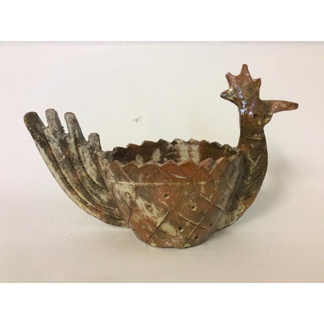 Copper Ceramic Centerpiece Vase by Pietro Melandri, Italy, 1930s For Sale - Image 8 of 8