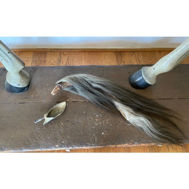 19th Century 19th Century Life Sized Horse Trade Sign From a Tack Shop in Pennsylvania For Sale - Image 5 of 7