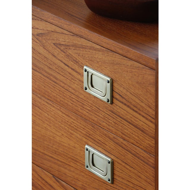 1970s Vintage Danish Teak Chest of Drawers, 1970s For Sale - Image 5 of 12