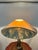 Pate De Verre Fabric Shade Table Lamp, 1950s For Sale - Image 11 of 12