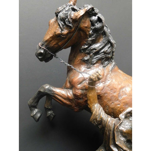 Share Lorenzo Ghiglieri "St. Francis" Bronze Sculpture Signed &Numbered 1982 For Sale - Image 9 of 11