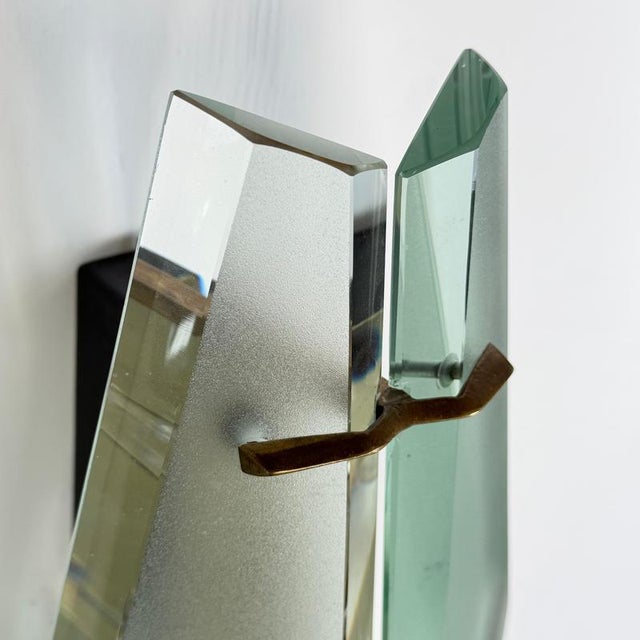 Model 1937 Wall Lights attributed to Max Ingrand for Fontana Arte, Italy, 1958, Set of 2 For Sale - Image 13 of 18