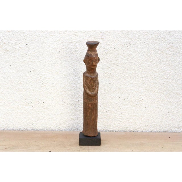 African The Silent Observer, Antique African Tribal Sculpture For Sale - Image 3 of 9