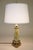 Metal 1930s Mutual Sunset Lamp Co. French Empire Deco Neoclassical Green Onyx Marble Brass Table Lamp For Sale - Image 7 of 13