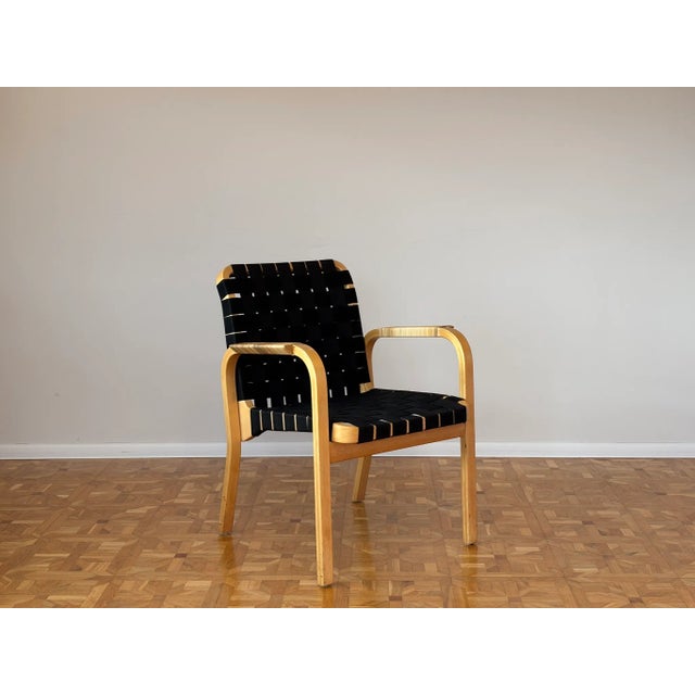 Model 45 Lounge Chair attributed to Alvar Aalto for Artek, 1970s For Sale - Image 14 of 14