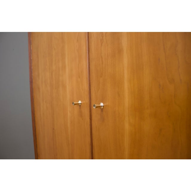 Mid-Century Modern Wardrobe in Teak and Veneer from McIntosh, 1960s For Sale - Image 6 of 10