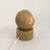 Vintage Space Age Table Lamp in Olive Green Ceramic, Italy, 1970s For Sale - Image 6 of 12