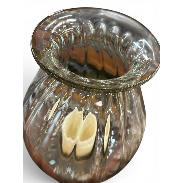 Metal Late 20th Century Pair of Jan Barboglio Hand-Forged Iron & Glass Hurricane Candle Holders For Sale - Image 7 of 7