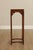 Baker Asian Inspired Pair of Mahogany Pedestal Plant Stands For Sale - Image 12 of 12