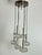 Italian 6-Light Cascade Steel and Crystal Chandelier, 1970s For Sale - Image 18 of 18