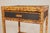 Pair of Aesthetic Movement Style Rattan, Metal and Canvas Side Tables For Sale - Image 9 of 13