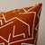 This pillow features Tangent Print by Hadiya Williams for Schumacher with a knife edge finish. Based on an original ink-...