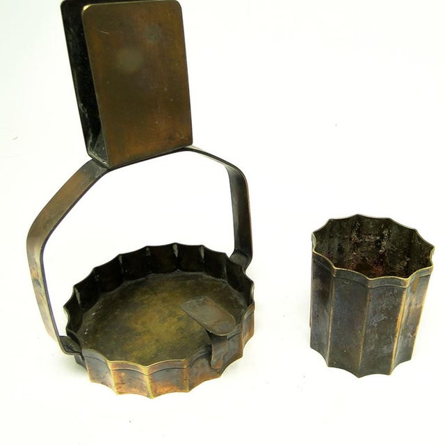 1930s German Art Deco Matches Stand, 1930s, Set of 2 For Sale - Image 5 of 9