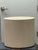2020s Kathy Kuo Beatrice Modern Classic Cream Painted Linen Oval Nightstand For Sale - Image 5 of 12