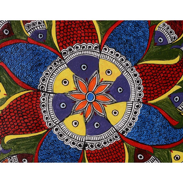 ORIGINS AND LIVING TRADITION Madhubani painting, also known as Mithila painting, is a distinctive folk-art tradition...