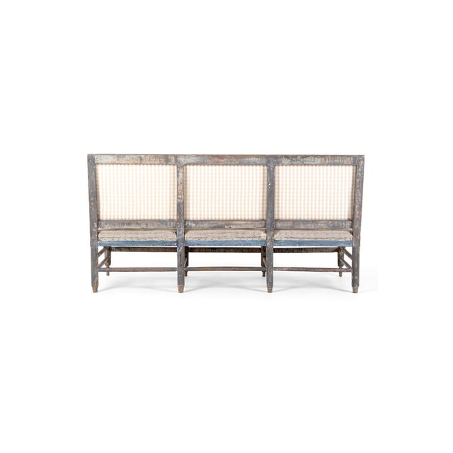 19th Century Italian Painted Settee For Sale - Image 4 of 11