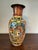 Japanese Satsuma Vase with Court Scene by Moriage Decoration, 1920 For Sale - Image 3 of 7