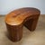 Brown Art Deco Kidney Shaped Desk, 1920s For Sale - Image 8 of 11