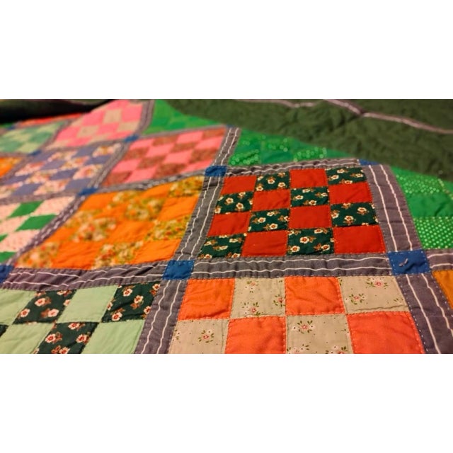 The "Generations" Heirloom Quilt: Hand-Stitched, Embroidered, and Signed by Master Artist Jean Carteen For Sale - Image 9 of 9