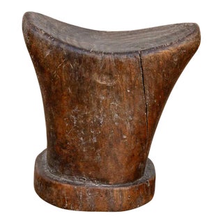 Charming Hand-Carved Sidama Headrest For Sale