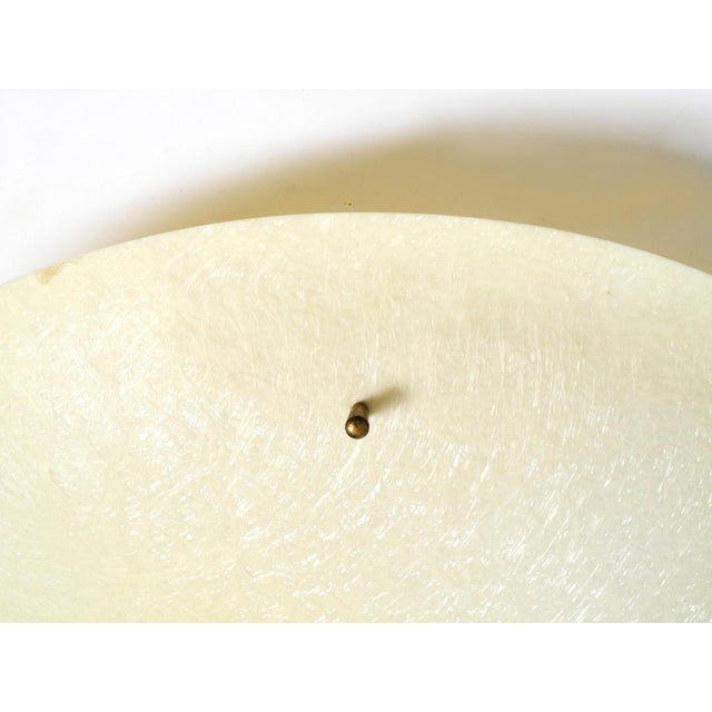 Large Mid-Century Modern Fiberglass Ceiling Lamp, 1950s For Sale - Image 15 of 18