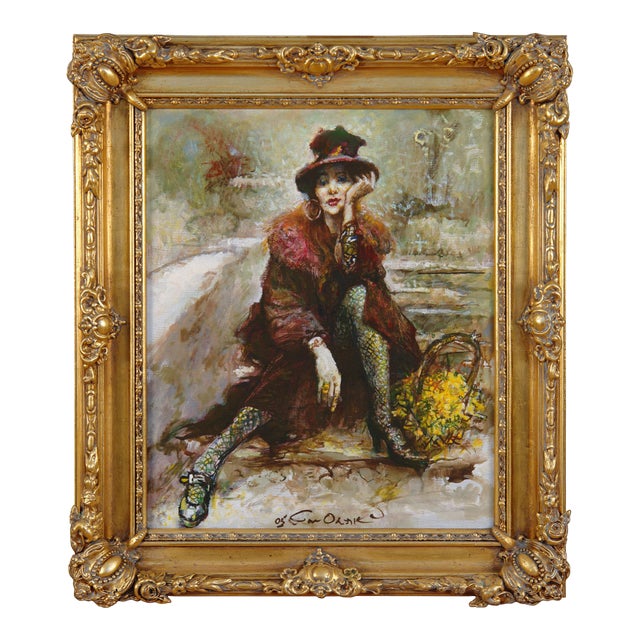 Artist Andrey Smolyak, Yellow Flowers 2005, Modern, Original Handmade For Sale