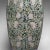 1950s Large Vintage Art Deco Oriental Ceramic Stem Vase For Sale - Image 10 of 13
