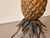 Polychrome Iron Pineapple Coffee Table with Glass Top, 1900 For Sale - Image 10 of 18