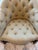 Bunny Williams T42 Tufted Lounge Chair in Tan Beige Linen For Sale - Image 10 of 13