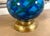 Blue Vintage Blue Glazed Ceramic Table Lamps - A Pair For Sale - Image 8 of 12