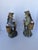 Late 20th Century Vintage Chinoiserie Farmer Figurines, Pair For Sale - Image 5 of 10