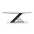 Wood, Glass, and Metal Rosario Dining Table from Musterring = For Sale - Image 10 of 12