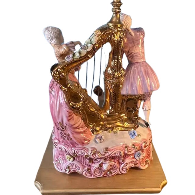 Capodimonte Porcelain Lamp- Musicians For Sale - Image 14 of 18