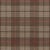 Schumacher Montana Wool Plaid Fabric in Java For Sale