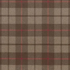 Schumacher Montana Wool Plaid Fabric in Java