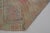 Apricot Geometric Medallion Turkish Rug, Low Pile Distressed Antique Rug For Sale - Image 8 of 10