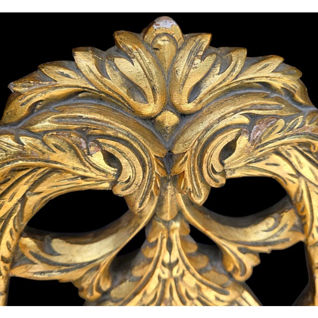 Late 19th Century Antique 18th/19th Century 64.5" Long French Giltwood Architectural Pediment for Door/Window For Sale - Image 5 of 8