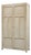Vintage French Provincial White Wardrobe, 1950s For Sale