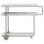 White Ok! White Cocktail Serving Bar Trolley in Chromed Finish from BD Barcelona For Sale - Image 8 of 8