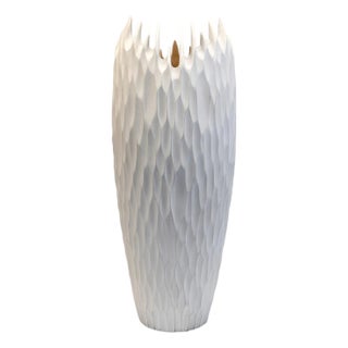 Pathum Tamarind Wood Vase For Sale