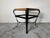 Mid-Century Modern Vintage Adnet Hermès-Style Equestrian Strap End Table/ Sold For Sale - Image 3 of 12