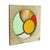 Wood Stained Leaded Glass Panel with Wooden Frame, 1950s For Sale - Image 7 of 15