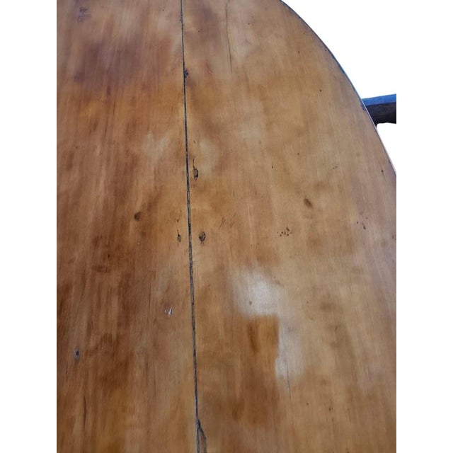 Biedermeier Sewing Table in Cherry, 1835 For Sale - Image 15 of 18