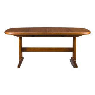 Danish Modern Extendable Teak Dining Table from Glostrup, 1960s For Sale